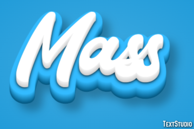 Mass Text Effect