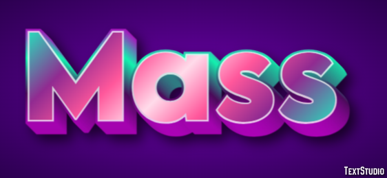 Mass Text Effect
