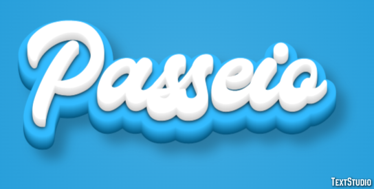Passeio Effetto testo