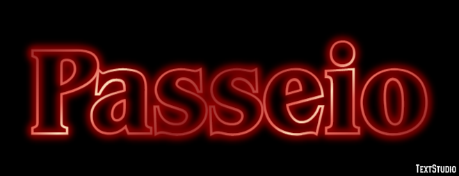 Passeio Effetto testo