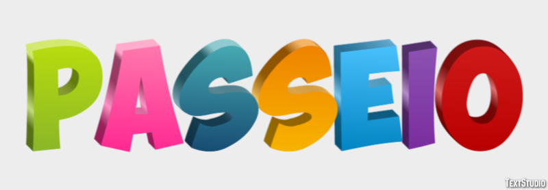 Passeio Effetto testo