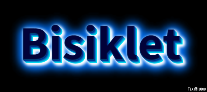 Bisiklet Effetto testo