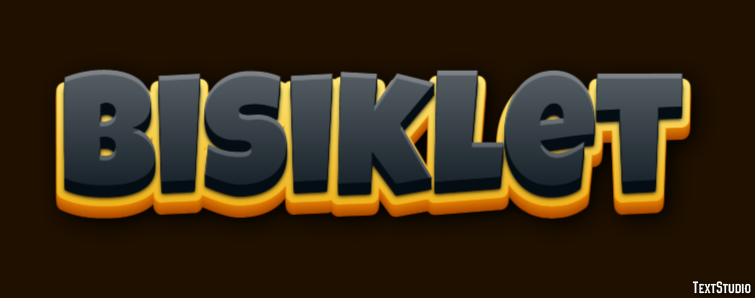 Bisiklet Effetto testo