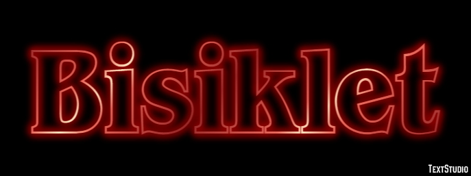 Bisiklet Effetto testo
