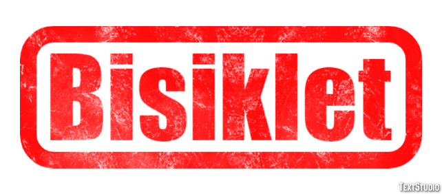 Bisiklet Effetto testo