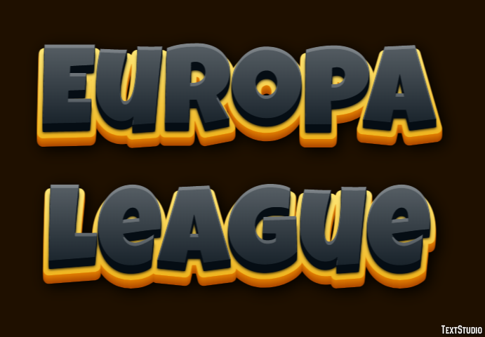 Europa League Efekt tekstowy