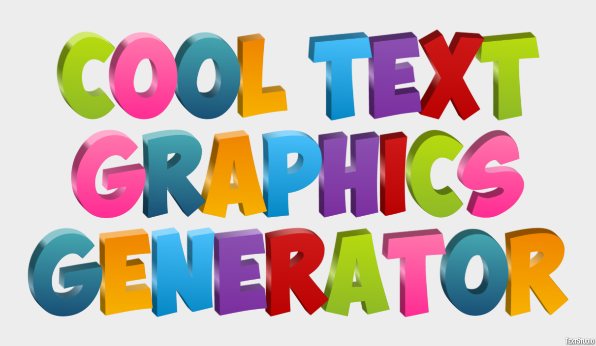 Cool Text Graphics Generator Efecto de Texto