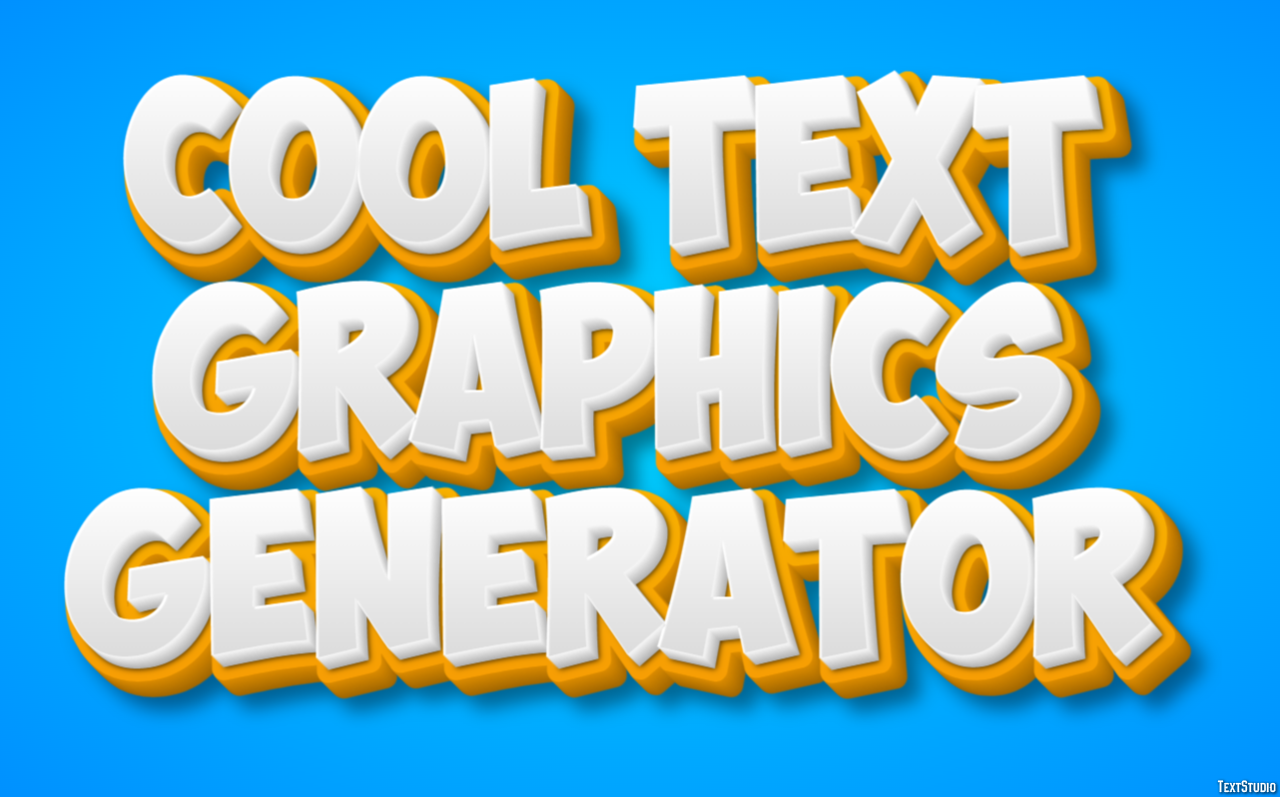 Cool Text Graphics Generator Effetto testo