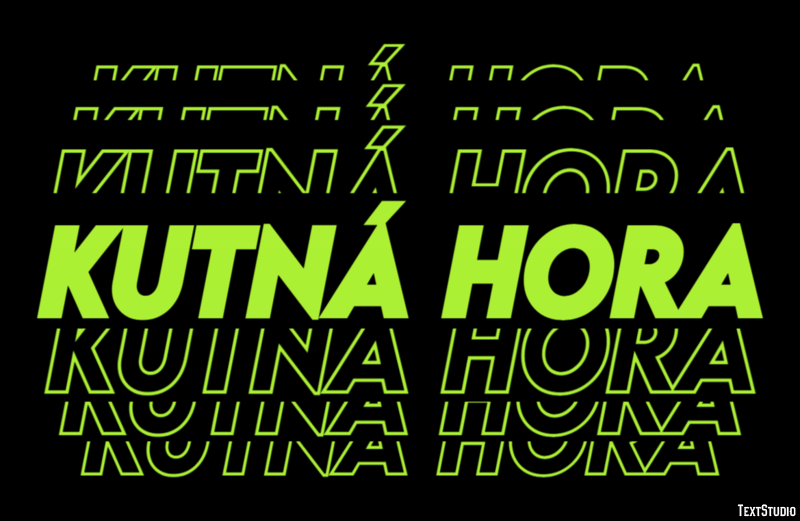 Kutná Hora Effetto testo