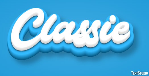 Classie Efekt tekstowy