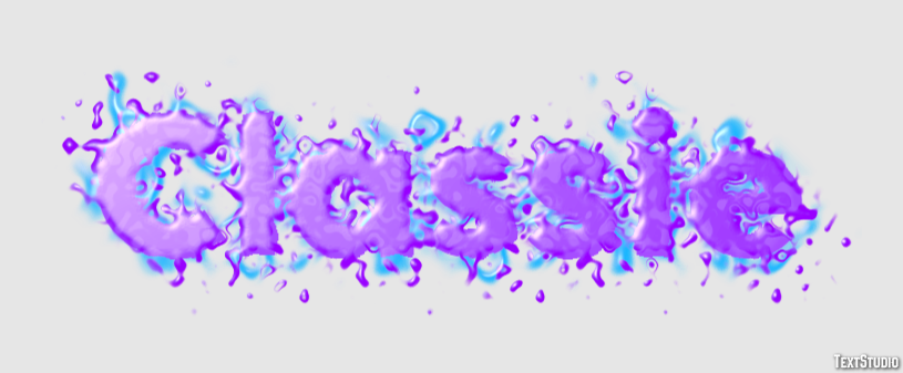 Classie Text Effect