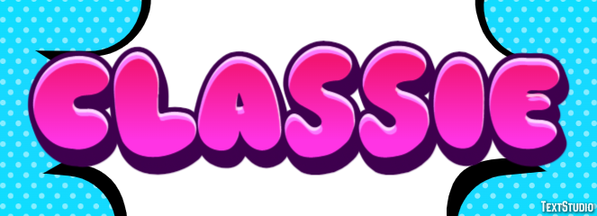 Classie Text Effect
