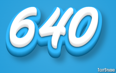 640 Text Effect