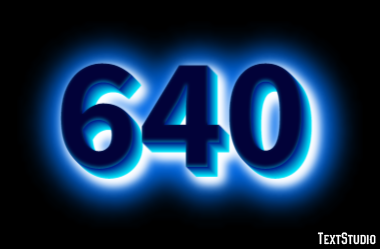 640 Text Effect