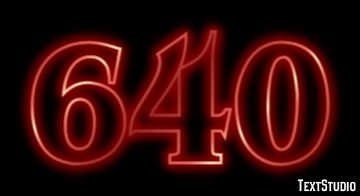 640 Text Effect