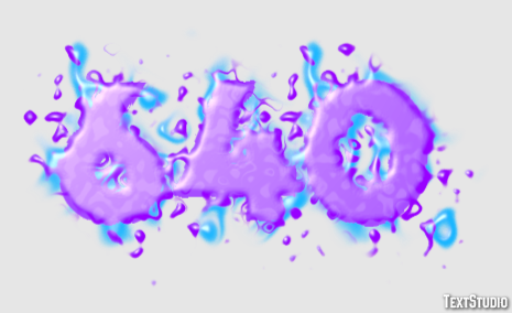 640 Text Effect