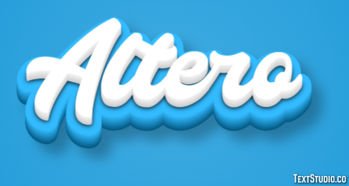 Altero Text effect