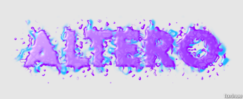 Altero Text effect