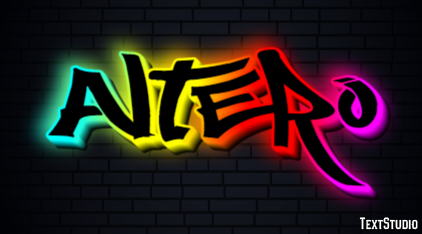 Altero Text effect