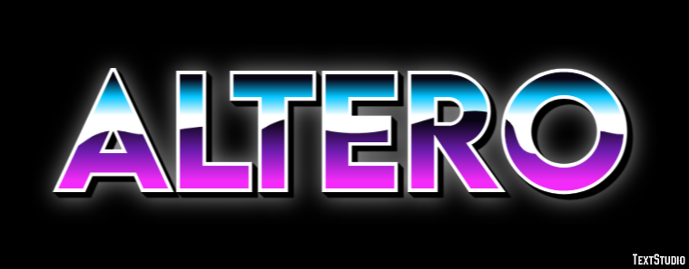 Altero Text effect
