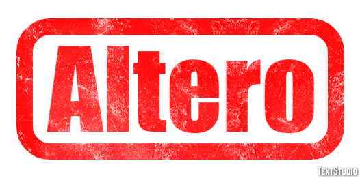 Altero Text effect