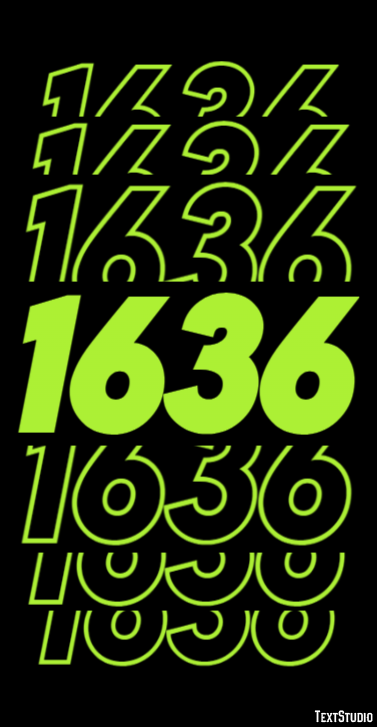 1636 Efeito de texto