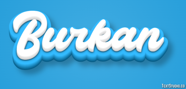 Burkan Efekt tekstowy