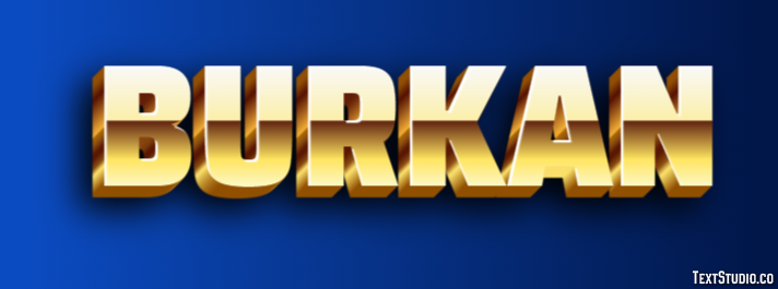 Burkan Tekst Effect