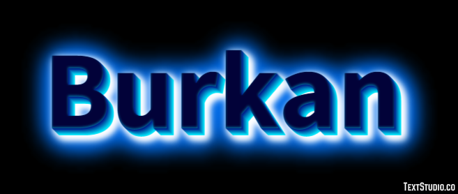 Burkan Efecto de Texto