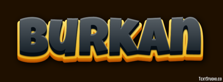 Burkan Tekst Effect