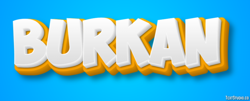 Burkan Efekt tekstowy