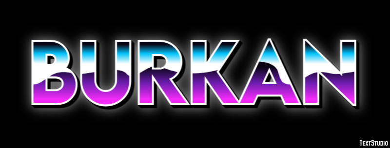 Burkan Effetto testo