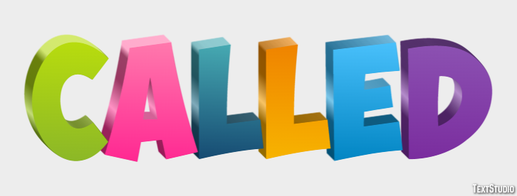 Called Text Effect