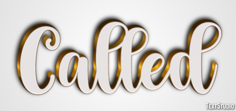 Called Text Effect
