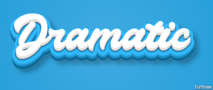Dramatic Text Effect