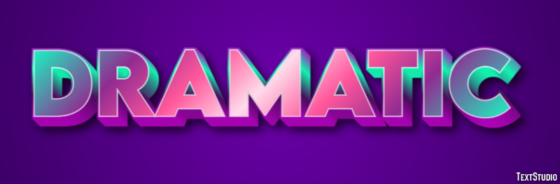 Dramatic Text Effect