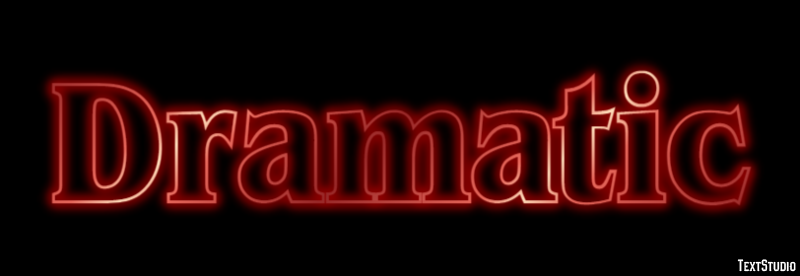Dramatic Text Effect