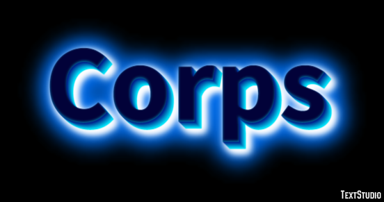 Corps テキスト効果