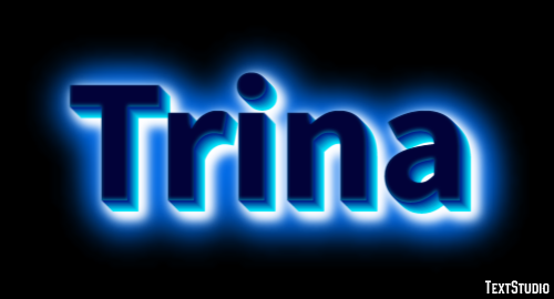 Trina Tekst Effect