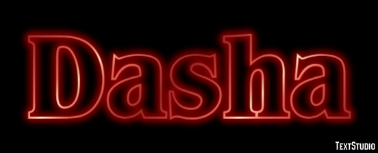 Dasha Text Effect