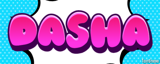 Dasha Text Effect
