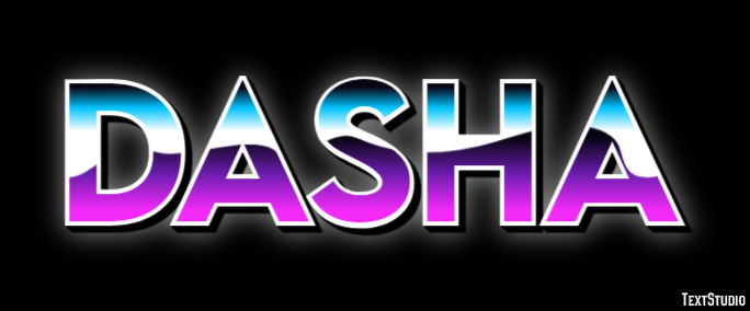 Dasha Text Effect