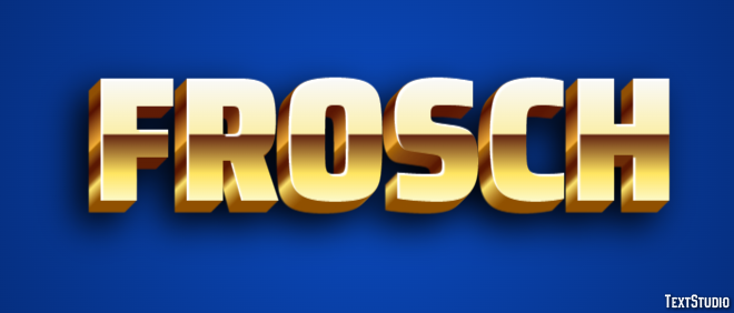 Frosch Effet de Texte