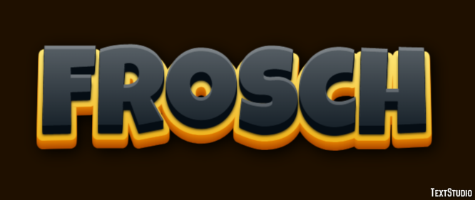 Frosch Effet de texte