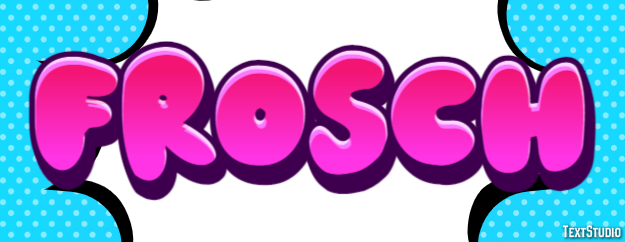 Frosch Effet de texte