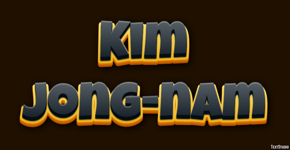 Kim Jong-nam Efeito do texto