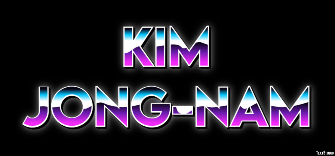 Kim Jong-nam Efecto de Texto