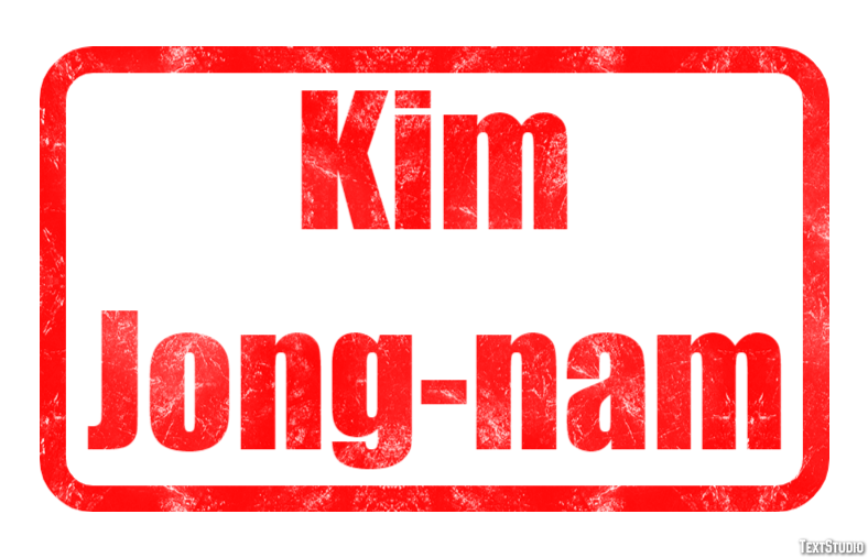 Kim Jong-nam Efeito do texto