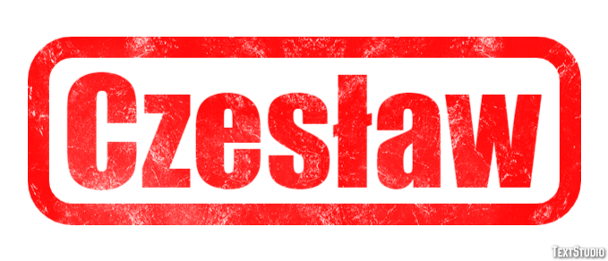 Czesław Effetto testo