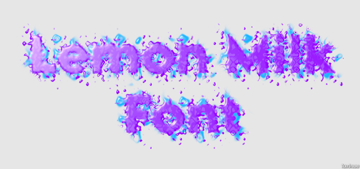 Lemon Milk Font Text Effect